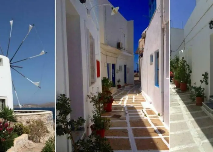 Town House For 6-16 With Ac * Parikia (Paros)